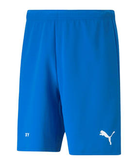 PUMA teamRISE Short Blau Weiss F02
