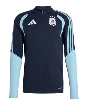 adidas Argentinien Tiro Training Zip Top Blau - blau