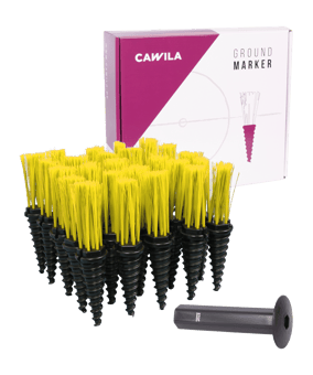 Cawila Einmesshilfe PITCH 25er Set Gelb - gelb