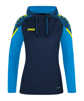 JAKO Performance Hoody Damen Blau Hellblau F908 - blau