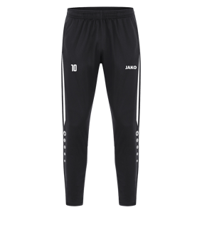 JAKO Power Polyesterhose Schwarz Weiss F802