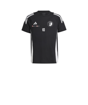 adidas Tiro 24 T-Shirt Kids Schwarz Weiss
