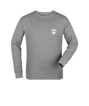 Merch Roller Sweatshirt Heather Grey | #justlogo1c