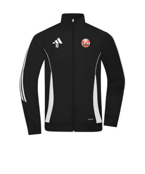 adidas Tiro 24 Trainingsjacke Schwarz Weiss