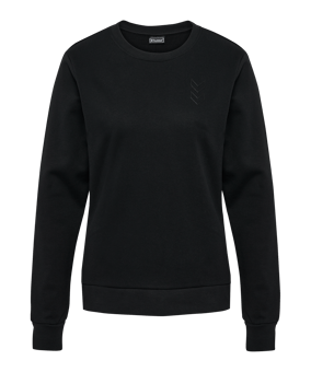 Hummel Active Sweatshirt Damen Schwarz F2001 - schwarz