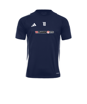 adidas Tiro 24 Trikot Dunkelblau Weiss