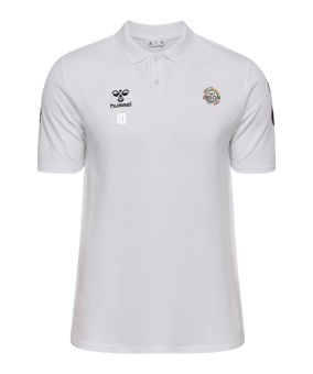 Hummel Go 2.0 Chevron Polo Blanc C9001 