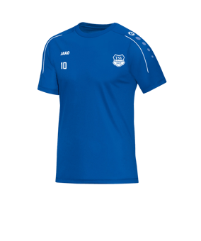 JAKO Classico T-Shirt Blau Weiss F04