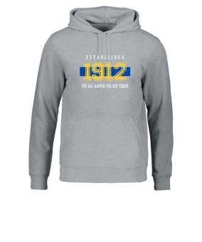 Merch Drummer 2.0 Hoody Heather Grey | #established