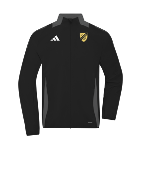 adidas Tiro 24 Competition Präsentationsjacke Schwarz Grau