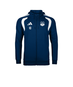 adidas Tiro 26 League Kapuzenjacke Dunkelblau