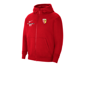 Nike Park 20 Fleece Kapuzenjacke Kids Rot F657