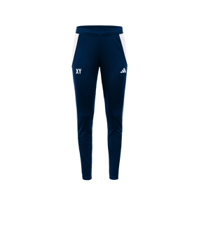 adidas Tiro 24 Trainingshose Damen Blau Weiss