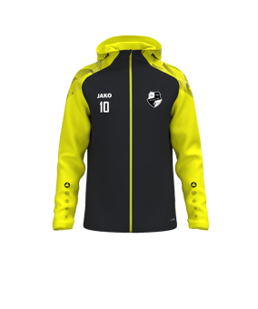 JAKO Sonic Kapuzenjacke Schwarz F819