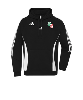 adidas Tiro 24 Hoody Schwarz Weiss