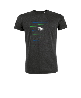 Merch Creator 2.0 T-Shirt Dark Heather Grey | #lines