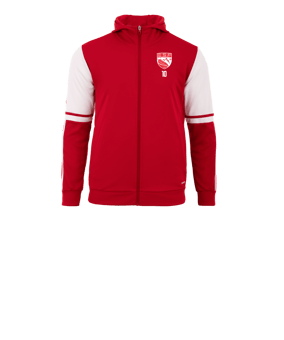 Veste à capuche adidas Squadra 25 enfants rouges 