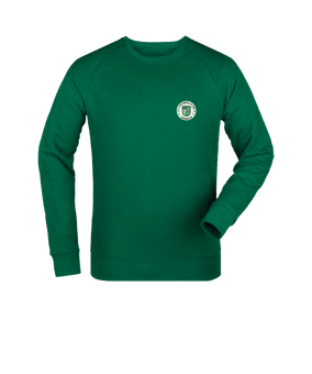 Merch Roller Sweatshirt Bottle Green | #logo4c