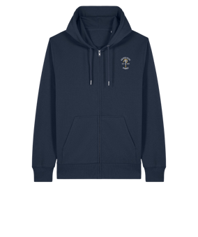 11tsmerch Merch Connector 2.0 Zip Sweatjacke French Navy  | #logo4c