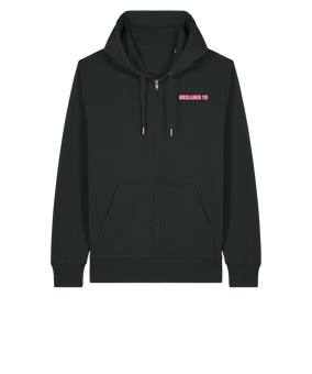 Stanley Stella Merch Connector 2.0 Zip Sweatjacke Schwarz | #turnierserie (pink)