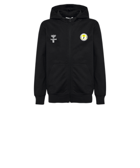 Veste à capuche Hummel GO 2.0 enfants noirs F2001 