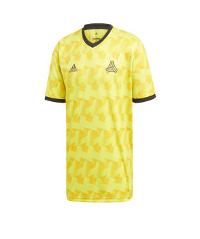 adidas Tango AOP Jersey T-Shirt Gelb - gelb