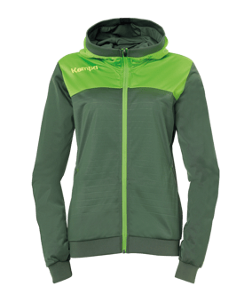 Kempa Emotion 2.0 Kapuzenjacke Damen Grün F15 - gruen