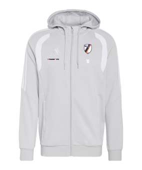 adidas Tiro 26 League Kapuzenjacke Grau