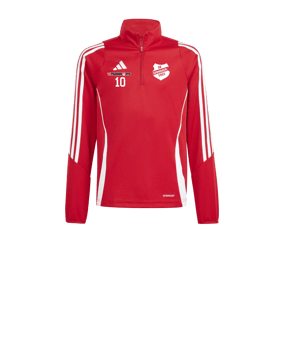 adidas Tiro 24 Trainingstop Kids Rot Weiss