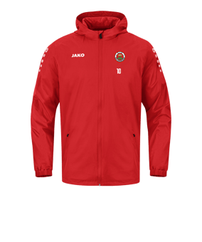 JAKO Team 2.0 Allwetterjacke Rot F100
