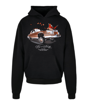 Mister Tee Pimp a Butterfly O Hoody Schwarz - schwarz