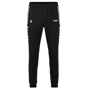 JAKO Allround Präsentationshose Schwarz F800