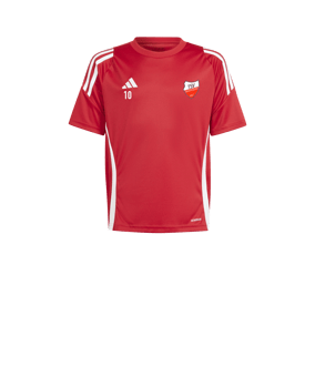 adidas Tiro 24 Trikot Kids Rot Weiss