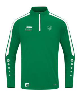 JAKO Power Sweatshirt Kids Grün Weiss F200