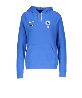 Nike Park 20 Fleece Hoody Damen Blau Weiss F463