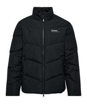 Hummel Short Puffer Jacke Schwarz F2001 - schwarz