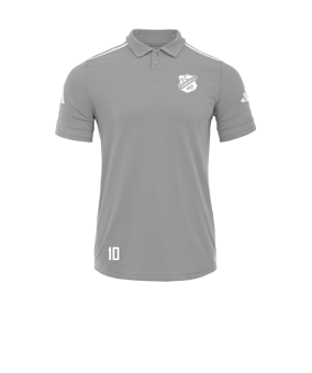 adidas Squadra 25 Polo Grau