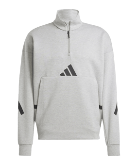 adidas Sportswear Z.N.E. Quarter-Zip Sweatshirt - grau