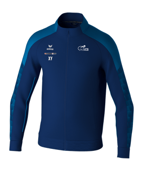 Erima Evo Star Trainingsjacke Kids Blau