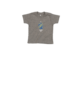 Merch Baby T-Shirt Heather Grey Melange FHG