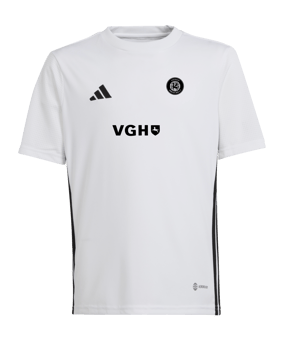 adidas Tabela 23 Trikot Kids Weiss Schwarz