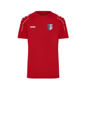 JAKO Classico T-Shirt Rot Weiss F01
