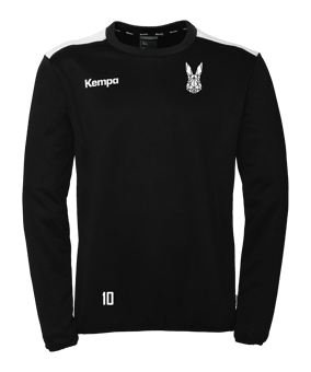 Kempa Emotion 27 Trainingssweatshirt Kids Schwarz Weiss F003