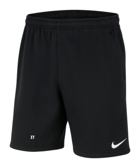 Nike Park 20 Fleece Short Kids Schwarz Weiss F010