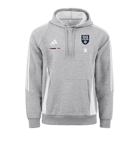 adidas Tiro 24 Hoody Grau Weiss 