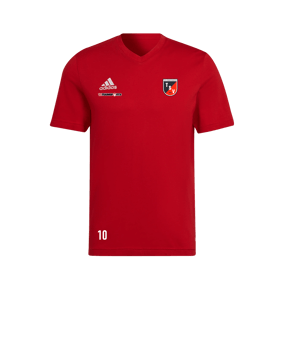 adidas Entrada 22 T-Shirt Rot