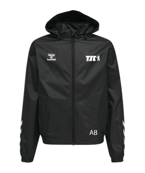 Hummel hmlCORE XK Spray Jacke Kids Schwarz F2001
