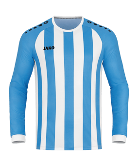 JAKO Inter Trikot Langarm Hellblau Weiss F432 - blau