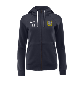 Nike Park 20 Fleece Kapuzenjacke Damen Blau F451