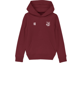Merch Mini Cruiser 2.0 Hoody Kids Burgundy | #logo1c